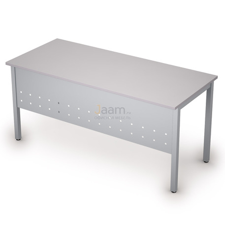 Мебель для персонала Стол прямолинейный на металлических опорах 2МК.104