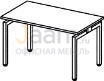 Мебель для персонала Стол прямоугольный EUR C14x08