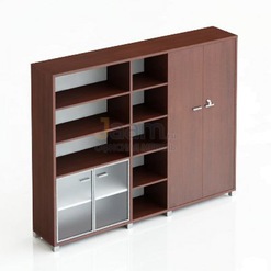 Кабинет руководителя Офисный шкаф комбинированный для одежды и документов 265/1