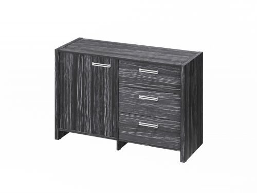 Тумба для документов Festus FI-12-01.D 1222x460x806 (Древесина Графит)