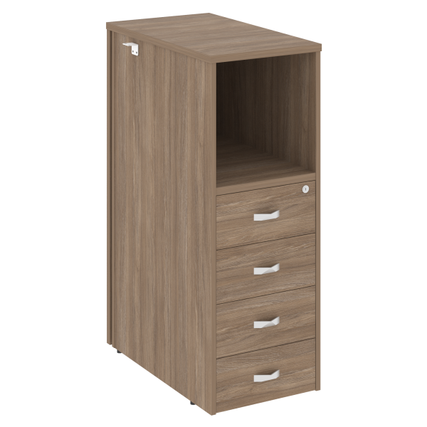 Тумба 4 ящика завершающая, правая Onix O.R-TV-4R 436x767x1185