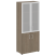 Шкаф комбинированный, со стеклом в алюминиевой раме нужен топ LT-ST 1.2R 800x450x1990