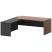 Стол руководителя левый Кортез KZP-20L 2000x2000x750