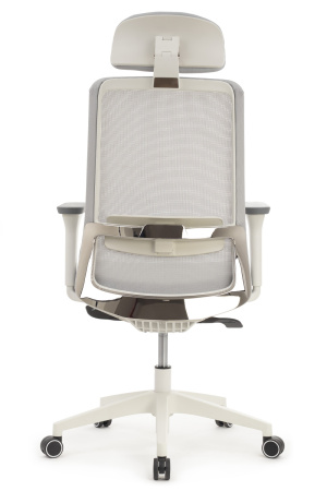 Офисное кресло Work W-218C WHITE Светло-серый (Светло-серый)