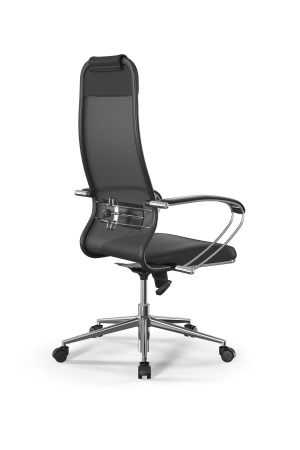 Кресло для руководителя Метта Sit 10 B1-115K - T+Extra /Um00/Wm12/K1cL(M09.B23.G18.W01) (Серый | Черный)