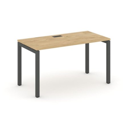 Стол письменный SN-5P.SP-012 (1180х700х750) (Тиквуд Светлый/Металл Антрацит)