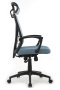 Офисное кресло Oliver RCH W-203AC Черный пластик | Синий
