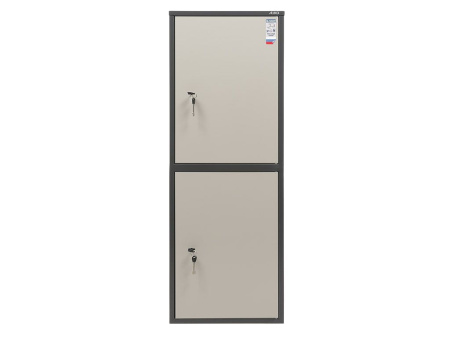 Бухгалтерский шкаф AIKO SL-125/2Т (Графит/Светло-серый)