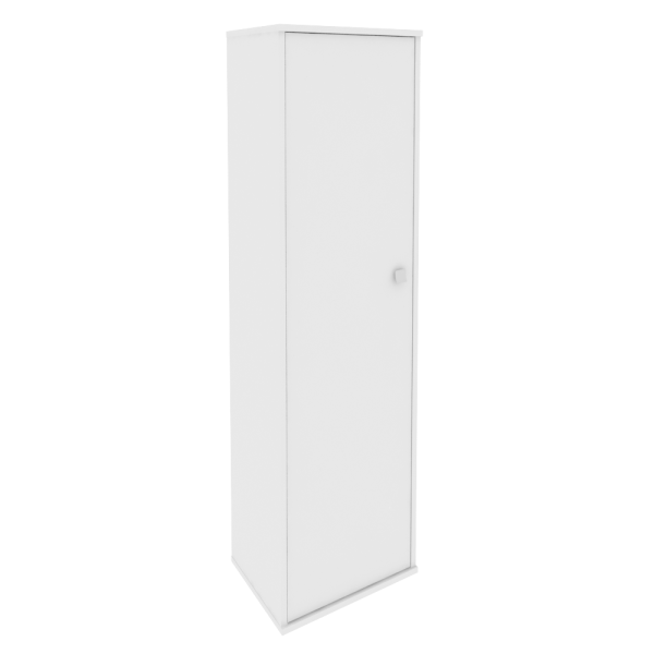 Гардероб узкий Style Л.ГБ-1 558x410x1975 (Белый)