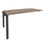 Наборный элемент рабочей станции на П-образном м/к Onix O.MP-1.NRS-4.8 1580x800x750