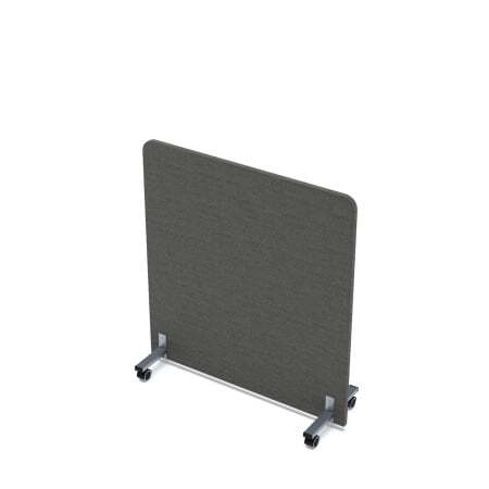 Акустическая мобильная перегородка SOFTOffice 011.МП.1011 1000x377x1100 (Silver)