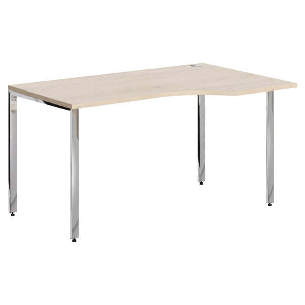 Стол письменный Xten Gloss XGCET 149.1 R 1400x900x750 (Бук тиара)