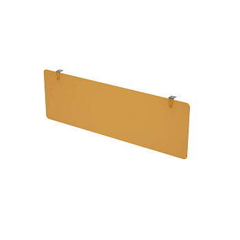 Экран подстольный оргстекло Gloss 9НЭК.110.1 Оранжевый 1200x4x400