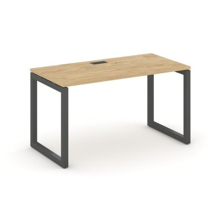 Стол письменный SN-5O.SP-014 (1580х700х750) (Тиквуд Светлый/Металл Антрацит)