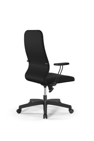Кресло для руководителя Метта Sit 8 B2-10T - UMF(X1) /Uh02/Wh00/T1bp-b(M09.B02.G15.W01) (Черный)