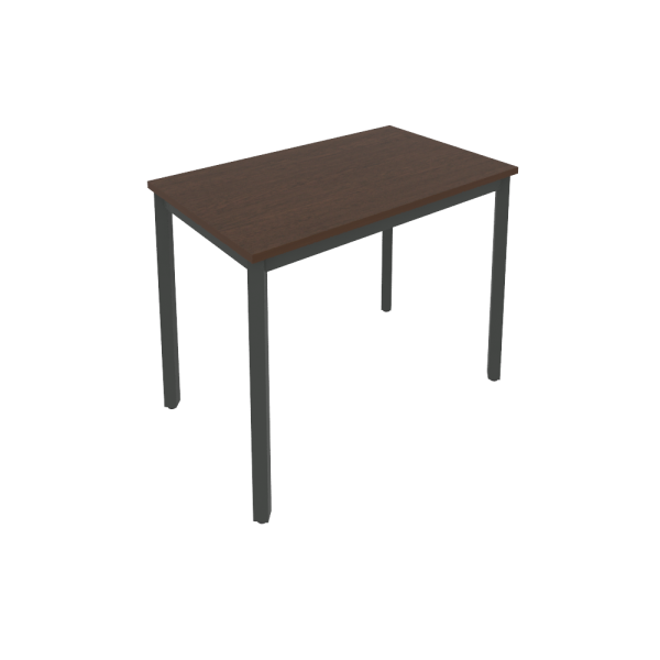 Стол письменный на металлокаркасе Slim С.СП-3.1 980x600x750 (Венге Цаво/Антрацит металл)