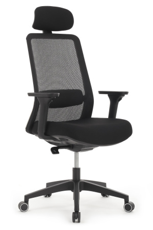 Офисное кресло Work W-218C BLACK Черный (Черный)