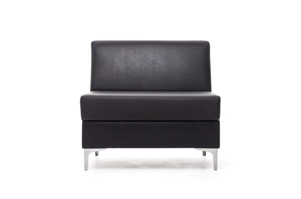 NEO Диван 2-местный (ЧЕРНЫЙ)