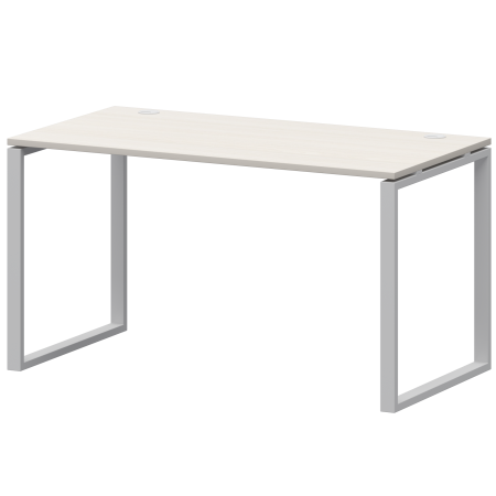 Стол на металлокаркасе Арго-М АМ.О-003 1400x730x760 (Ясень шимо/Белый)