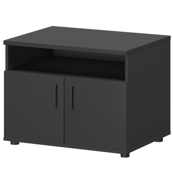 Тумба для оргтехники Смарт СМТ-2ДН 800x600x625