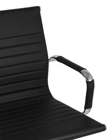Кресло офисное TopChairs City S черное (Компьютерное кресло City черный)