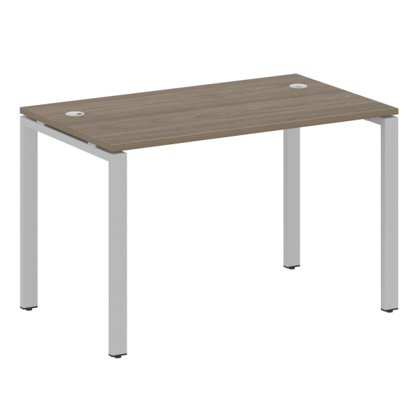 Стол письменный Metal System Style БП.СП-2 1200x720x750 (Вяз/Серый металл)
